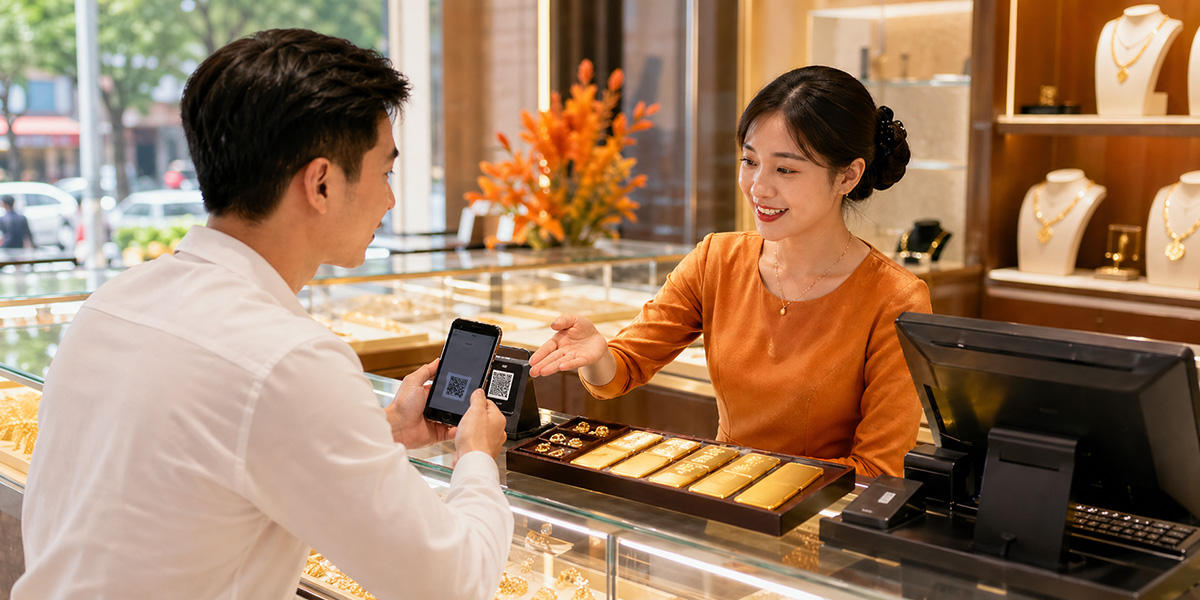 Quy định khi giao dịch 20 triệu đồng của tiệm vàng
