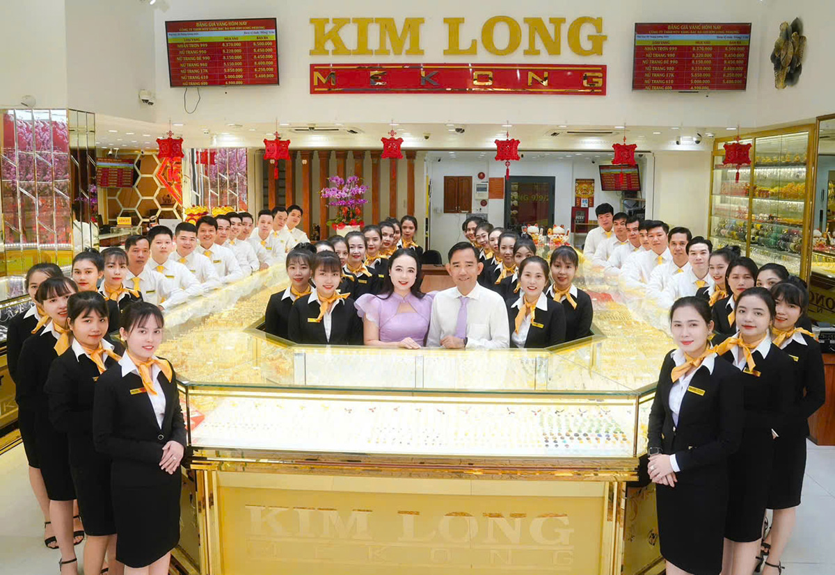Tiệm vàng Kim Long Mekong chi nhánh Cao Lãnh