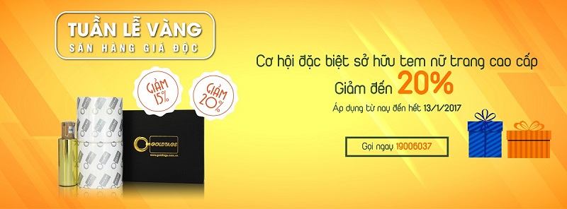 Tem nữ trang Goldtags