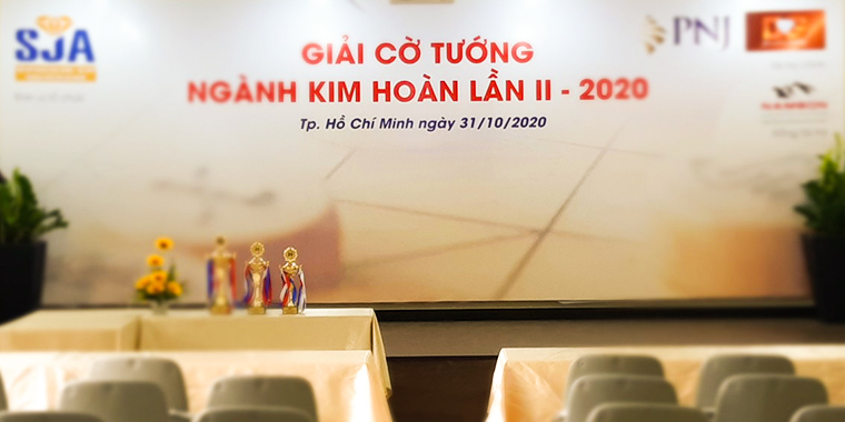 Giải cờ tướng ngành kim hoàn 2020