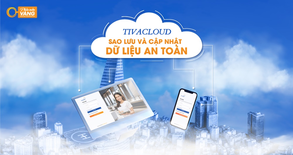 Sao lưu và bảo vệ dữ liệu an toàn với phần mềm quản lý tiệm vàng TivaCloud