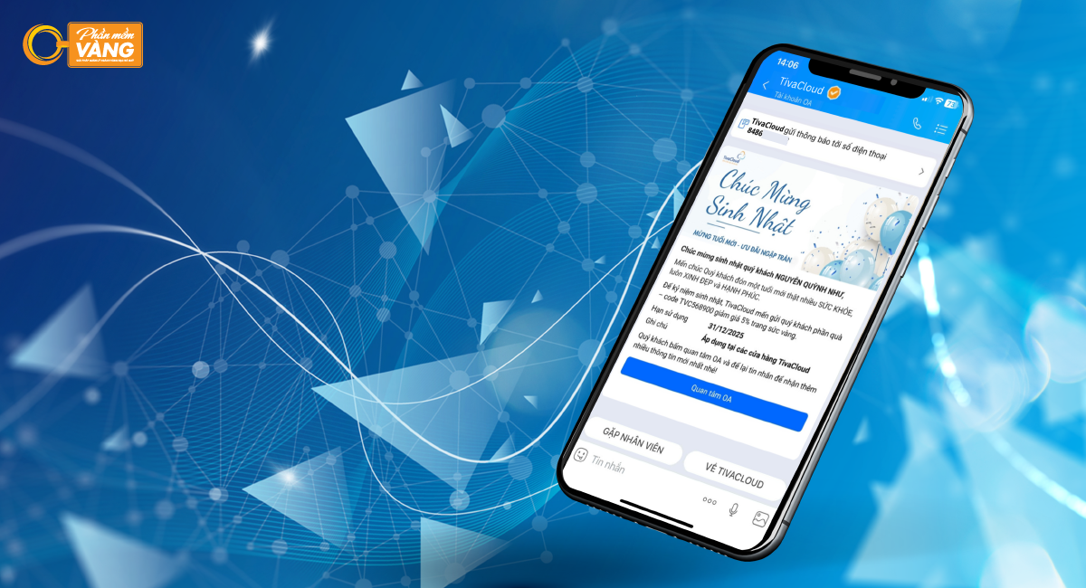 Ứng dụng ZNS cho tiệm vàng - Phần Mềm Vàng