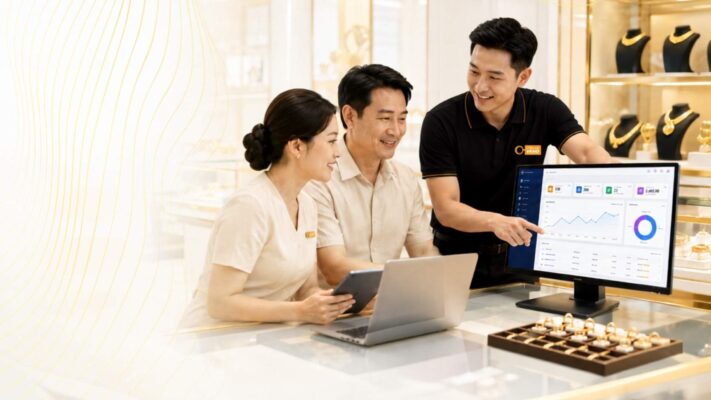 Phần mềm vàng luôn có đội ngũ hỗ trợ tận tình khi khách hàng gặp vấn đề trong quá trình sử dụng phần mềm