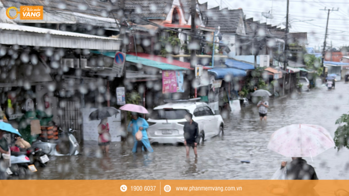 Bangkok mùa mưa