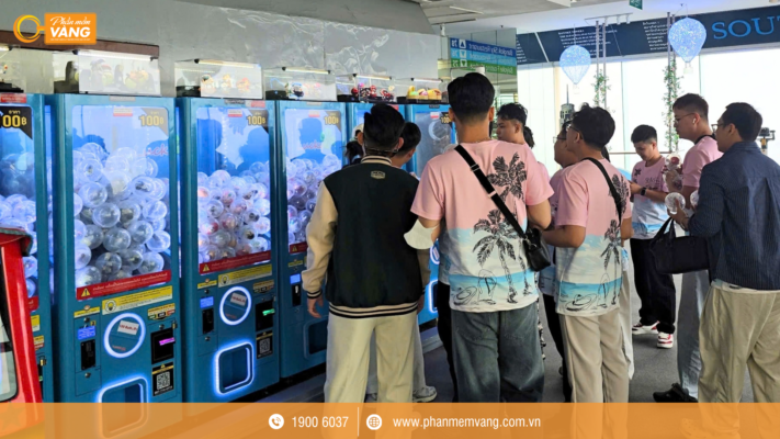 Tất cả tập trung tại máy Gacha